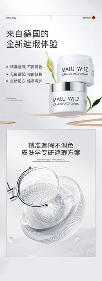 Full-Coverage Cream Concealer for Flawless Skin