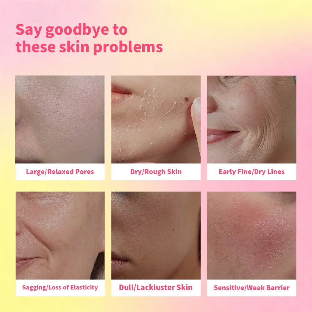 Collagen Peptide & Niacinamide Face Serum Set - 6