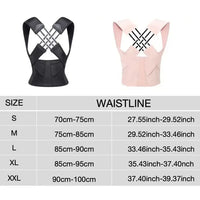 Adjustable Back Posture Corrector Support Brace