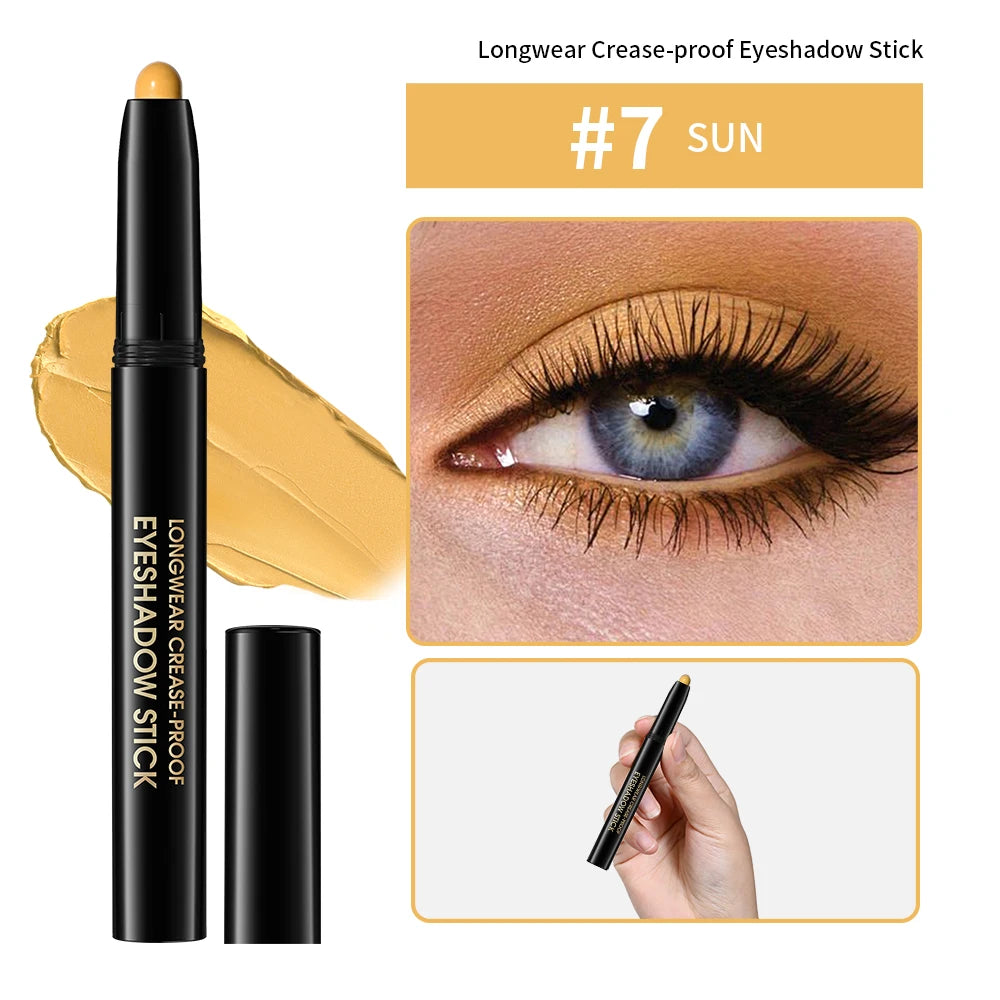 Waterproof Shimmer Eyeliner Pencil for Brightened Eyes - 28