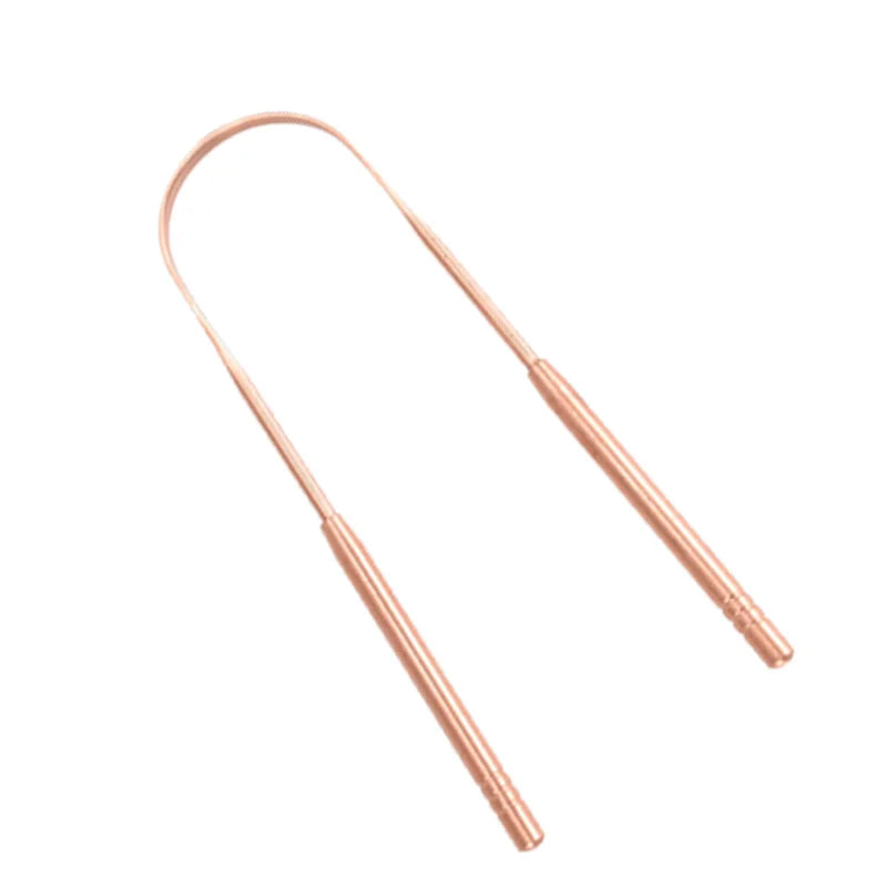 Pure Copper Tongue Scraper for Fresh Breath - 7