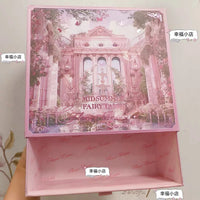 Decorative Aesthetic Makeup Storage Organizer Box