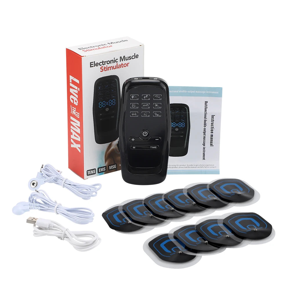 Portable TENS & EMS Muscle Stimulator for Pain Relief - 26