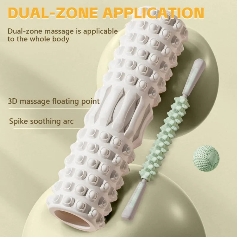 High-Density Foam Muscle Recovery Roller for Deep Tissue Massage - 4