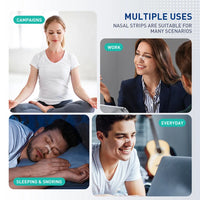 Extra Strength Nasal Strips for Sleep and Snoring Relief