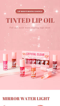 6-Piece Hydrating Water-Gloss Lip Oil Set