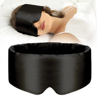 Silk Sleep Mask with Adjustable Strap for Deep Relaxation