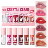 6-Piece Hydrating Water-Gloss Lip Oil Set