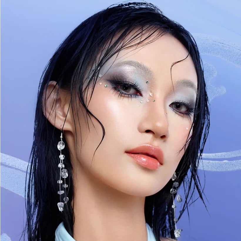 12-Color Waterproof Shimmer and Matte Eyeshadow Palette - 4