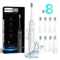 Ultrasonic Electric Toothbrush with 8 Heads
