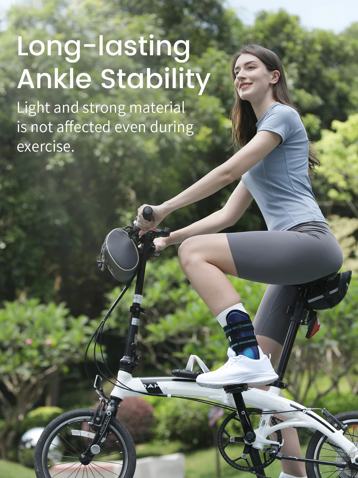 Adjustable Stirrup Ankle Brace for Sprains and Recovery - 10