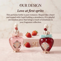 Heart-Shaped Long Lasting Strawberry & Floral Eau de Parfum