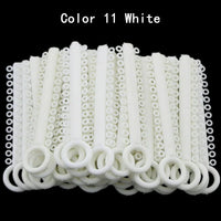 Orthodontic Elastic Ligature Ties for Dental Braces