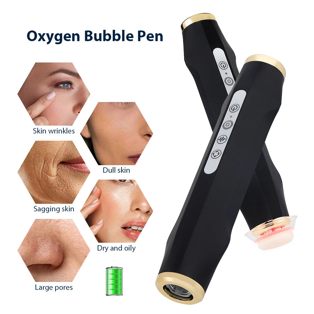 7-Color LED Oxygen Facial Rejuvenation Wand - 10