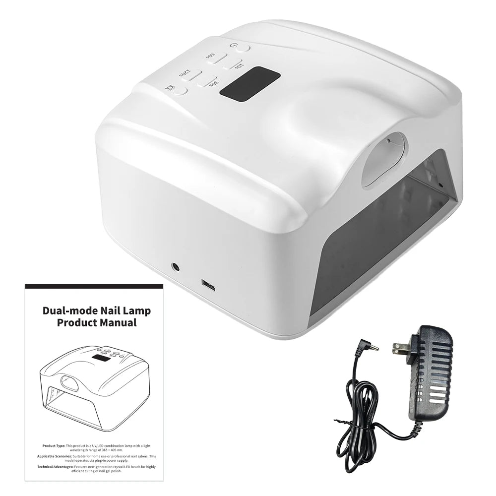 Dual-Mode Professional Gel Nail Dryer with Auto Sensor - 20