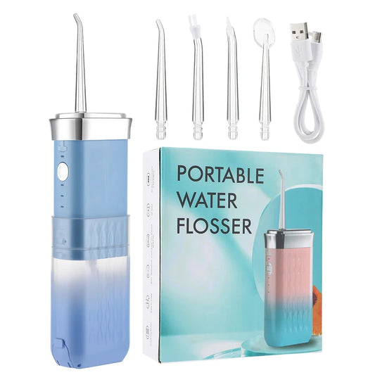Portable Cordless Water Dental Flosser for Deep Teeth Cleaning