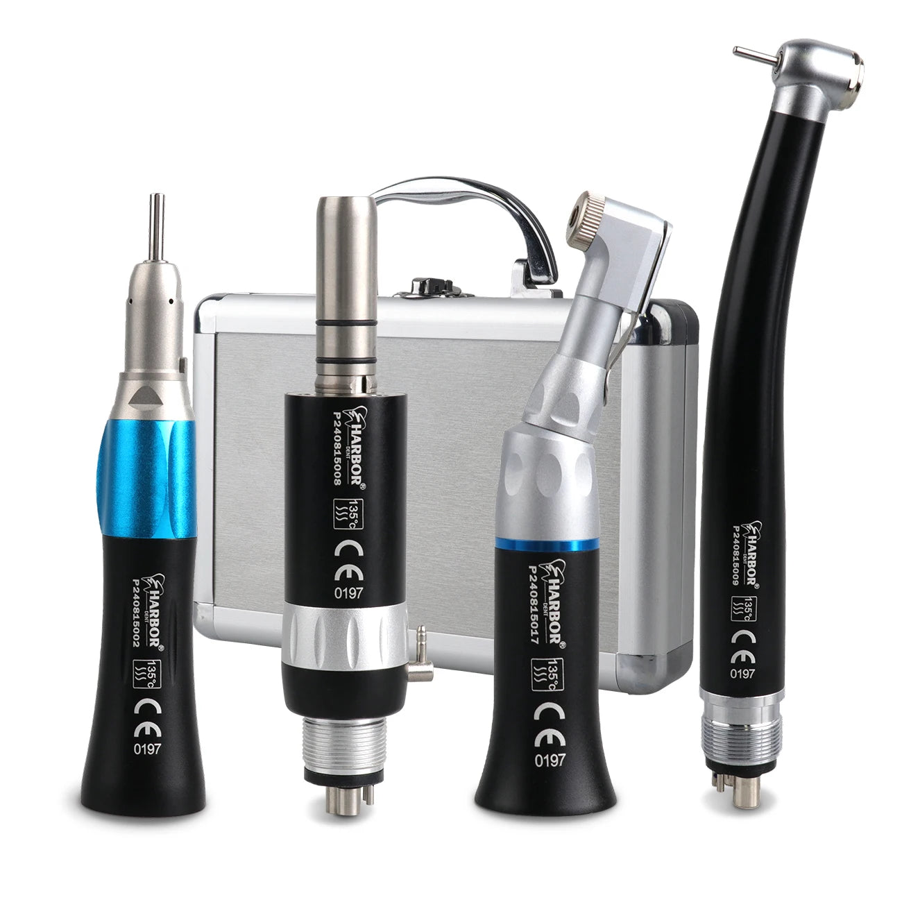 4-Piece Dental Handpiece Kit with Air Motor - 3