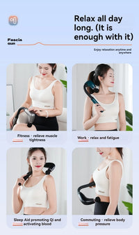 Handheld Electric Muscle Massage Gun for Back and Neck