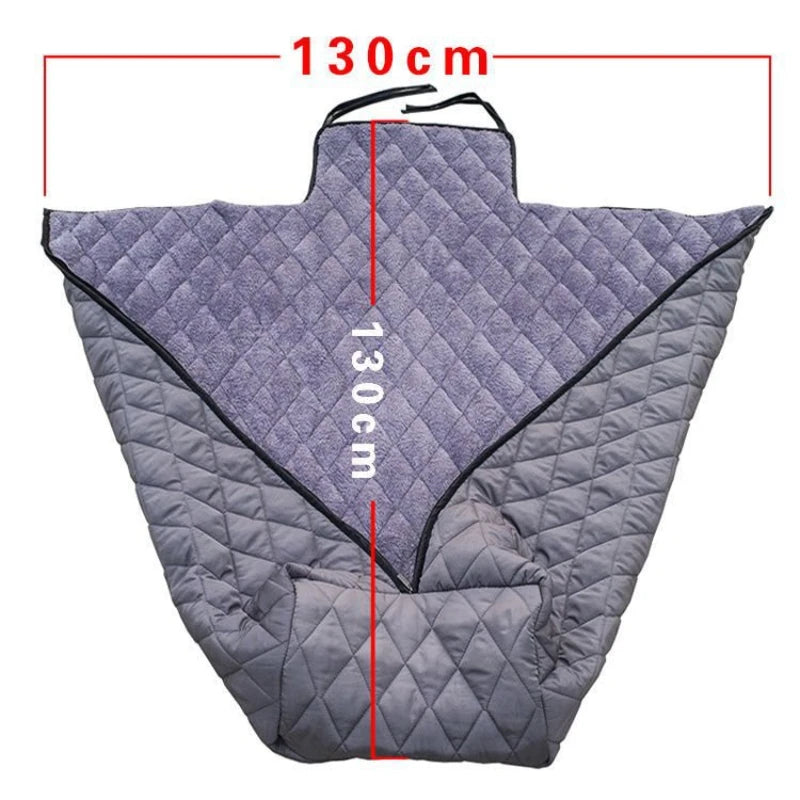 Insulated Wheelchair Blanket for Winter Protection - 5