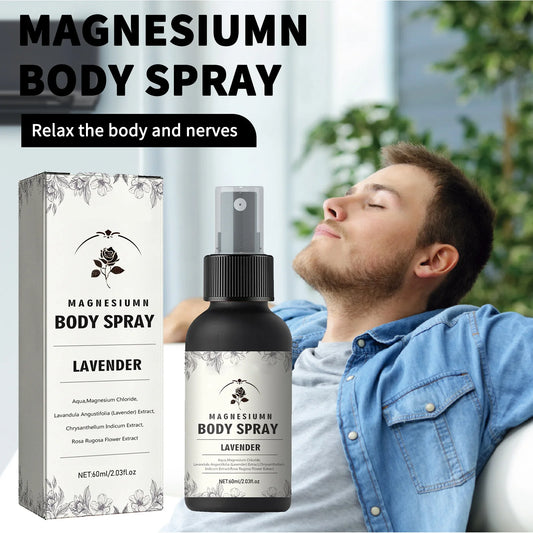 Magnesium Body Spray for Muscle Relief and Better Sleep