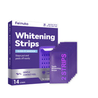 Purple Teeth Whitening Strips for Radiant Smile