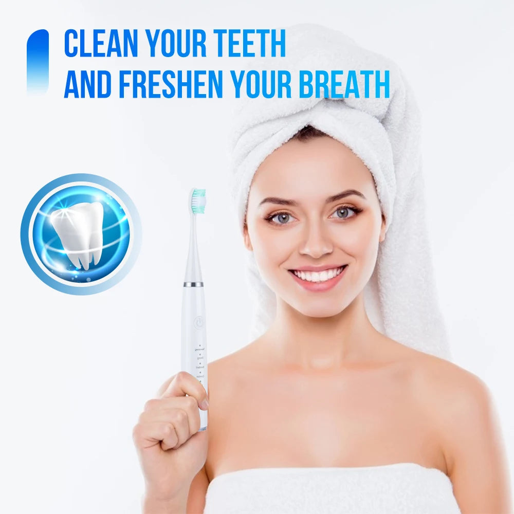 Electric Sonic Teeth Cleaner and Tartar Remover - 3