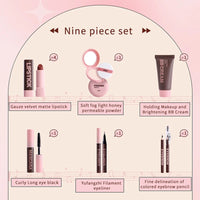 9-Piece Professional Full Face Makeup Gift Set