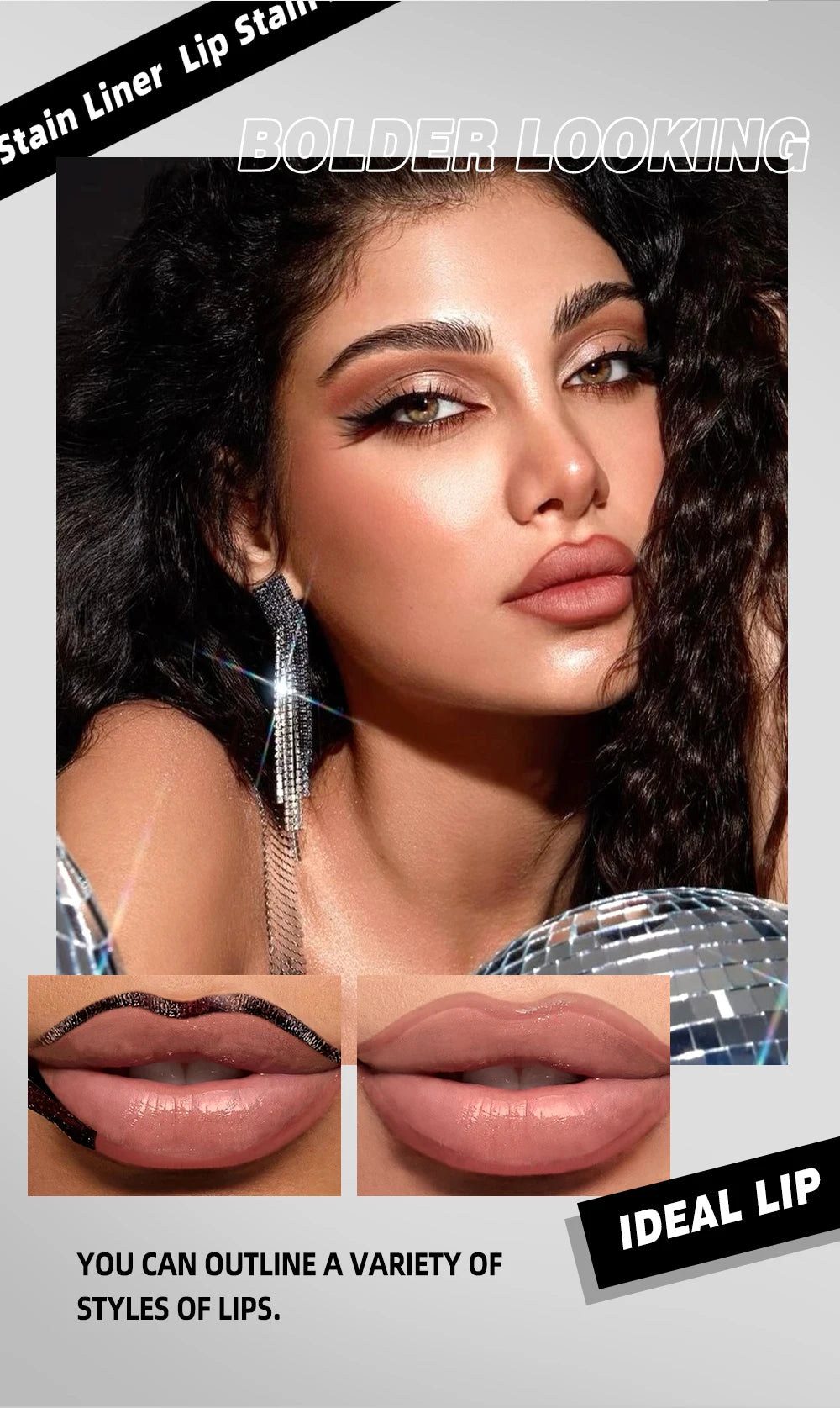Waterproof Peel-Off Matte Lip Liner Stain - 8