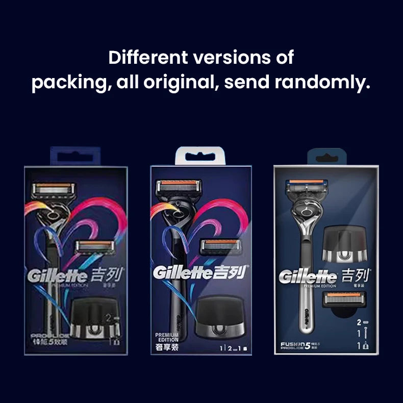 5-Blade Precision Shaving Razor with Magnetic Stand - 15