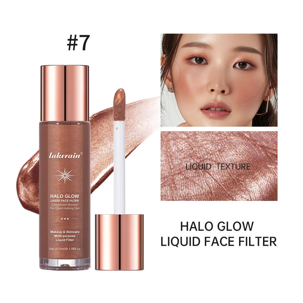 Liquid Glow Face Filter Highlighter for Dewy Skin - 24