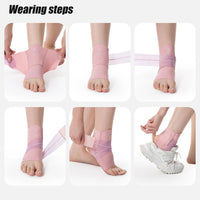 Adjustable Compression Ankle Support Brace for Pain Relief