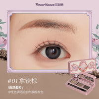 3-Color Waterproof Eyebrow Powder Palette