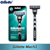 3-Blade Manual Shaving Razor for Men