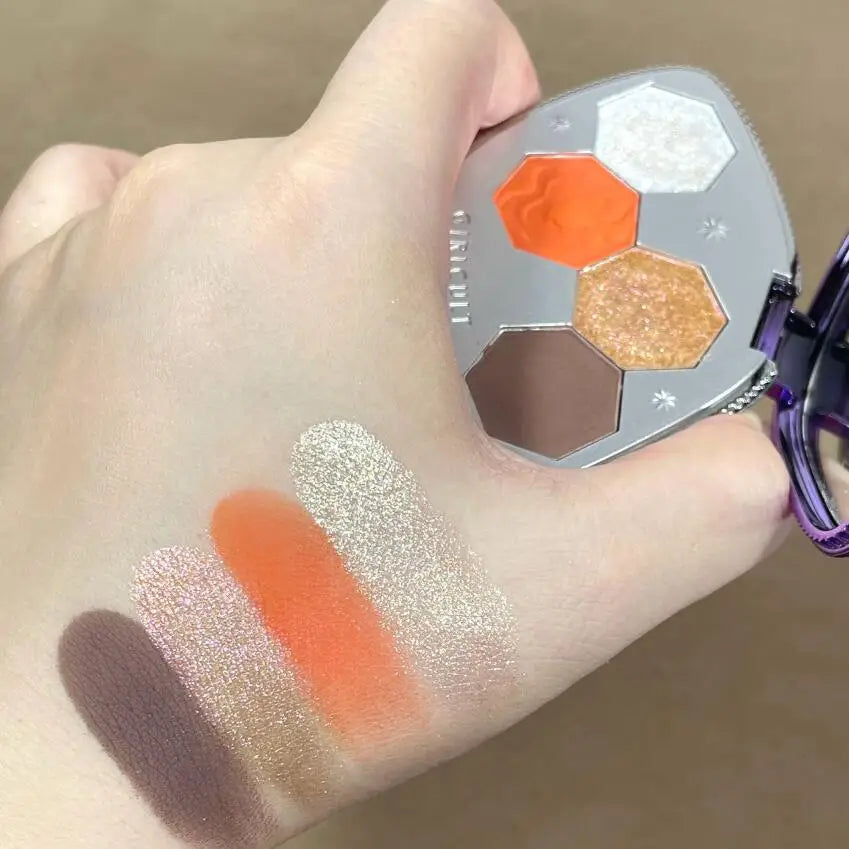 4-Color Chameleon Eyeshadow Palette for Long-Lasting Glamour - 5