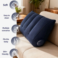 Inflatable Travel Pillow for Neck, Back, and Leg Support