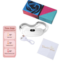 Portable Heated Massage Belt for Menstrual Cramp Relief