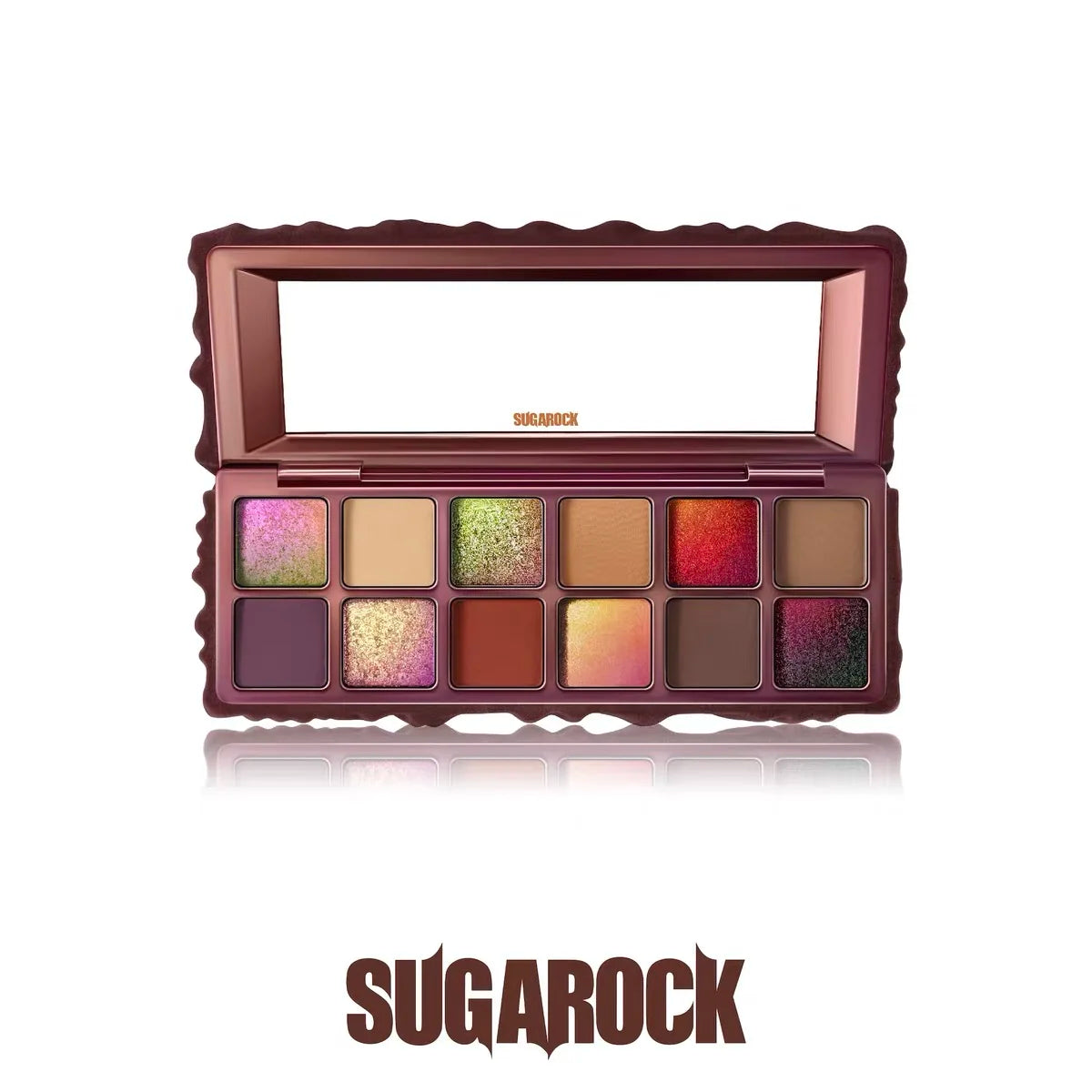12-Color Shimmer and Matte Eyeshadow Palette - 12