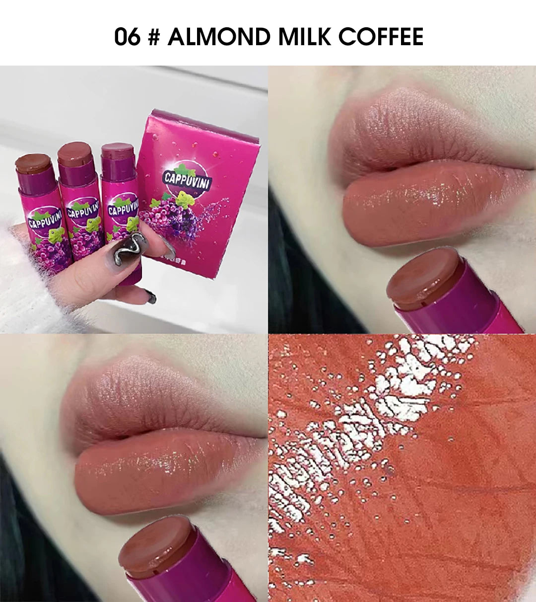 Hydrating Grape Tinted Lip Balm - 17