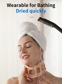 Waterproof Silicone Neck Support Brace for Pain Relief and Posture