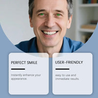 Comfortable Silicone Temporary Denture Kit for Natural Smile