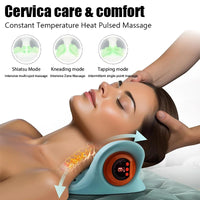 Electric Cervical Neck Massager for Pain Relief and Traction