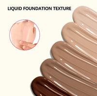 Matte Blur Foundation and Dual-Brush Makeup Set