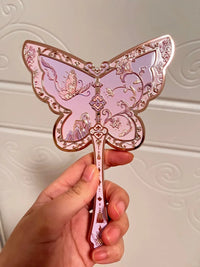 Enchanted Handheld Makeup Mirror for Precise Beauty