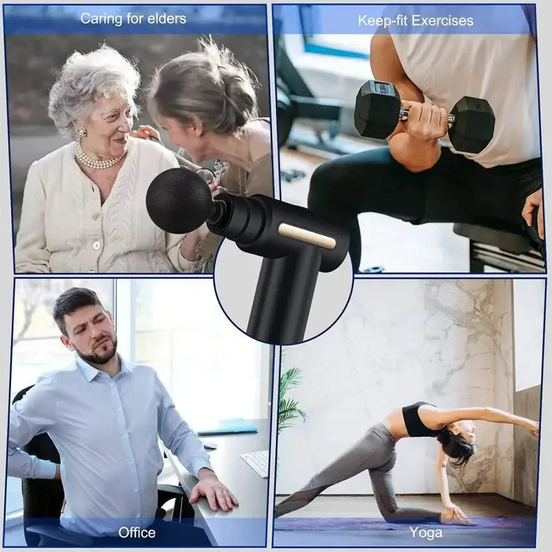 Portable Handheld Muscle Massage Gun for Deep Tissue Recovery - 20