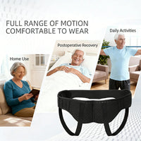 Adjustable Inguinal Hernia Support Belt with Compression Pads
