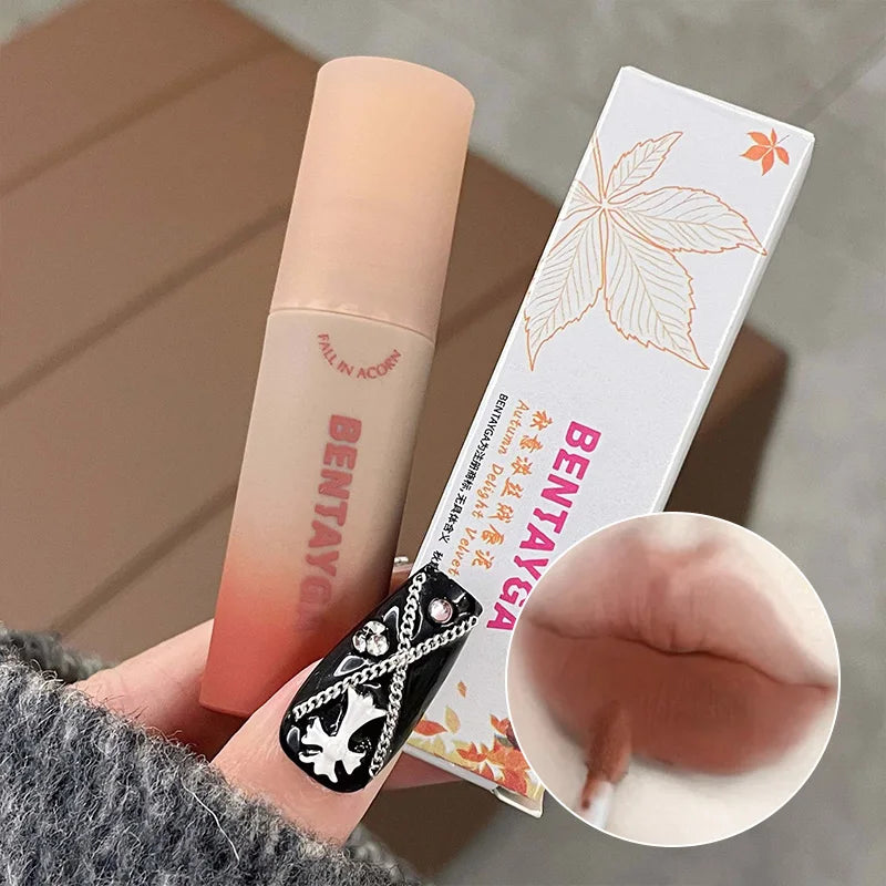 Velvet Matte Lip Mud Tint for Long-Lasting Soft Focus Finish - 4