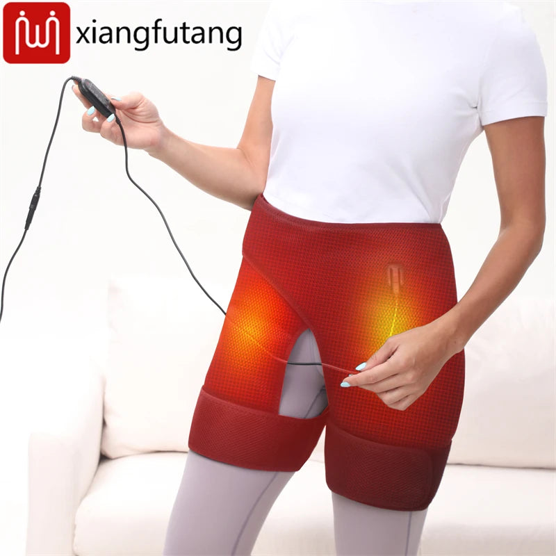 Heated Double Hip Support and Vibration Massager - 9