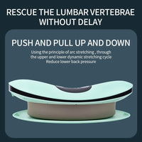 Electric Lumbar Traction Massager with Vibration and Heat