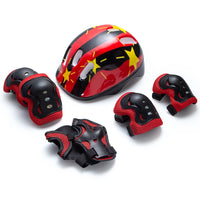 Kids Protective Helmet and Safety Gear Set for Sports