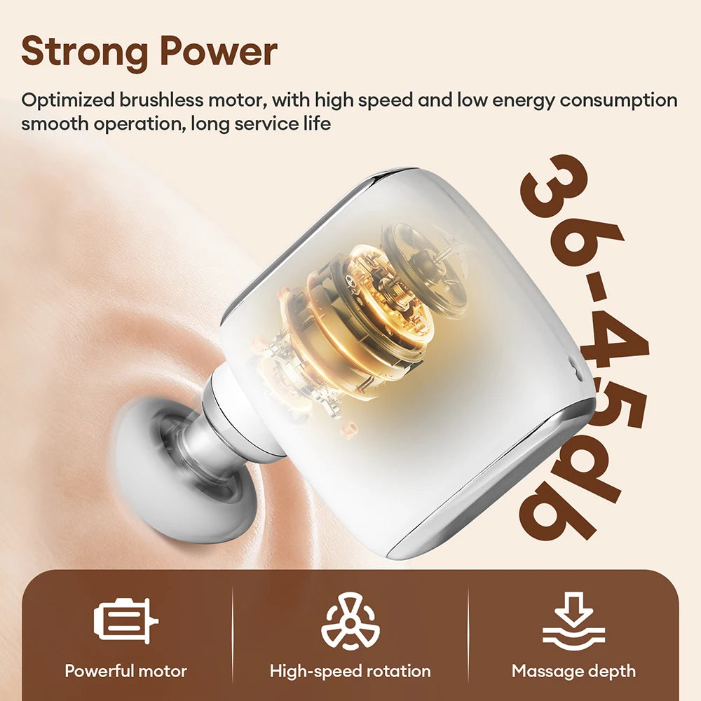 Portable Mini Deep Tissue Muscle Massage Gun - 3
